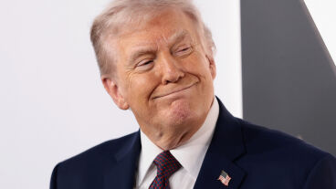 Nem mindennapi születésnapi képek kerültek elő Donald Trumpról
