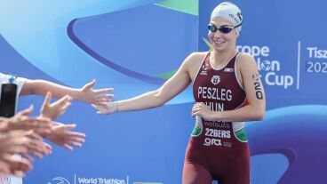 Triatlon-vb-sorozat: tizenötödik lett a magyar vegyes váltó